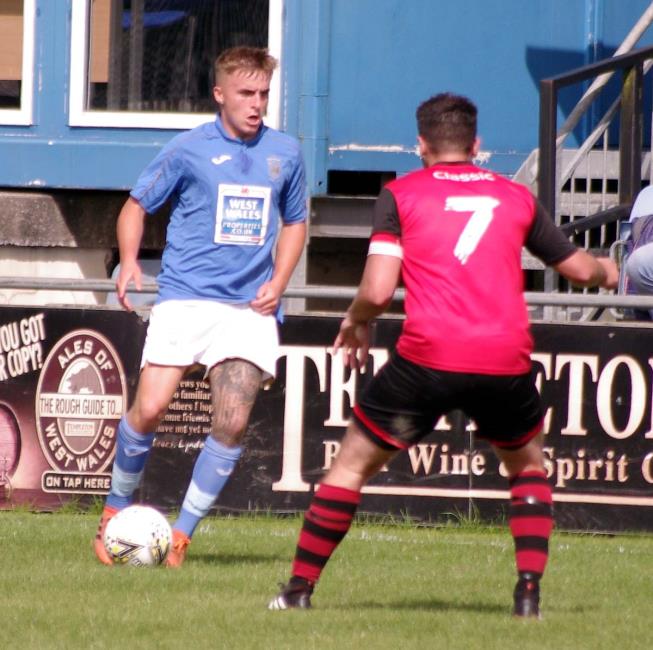 Kurtis Rees bundled in the second goal